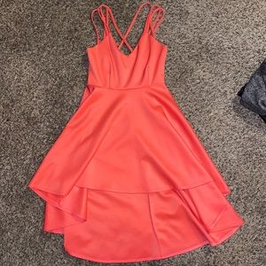 Orange cute dress never wore